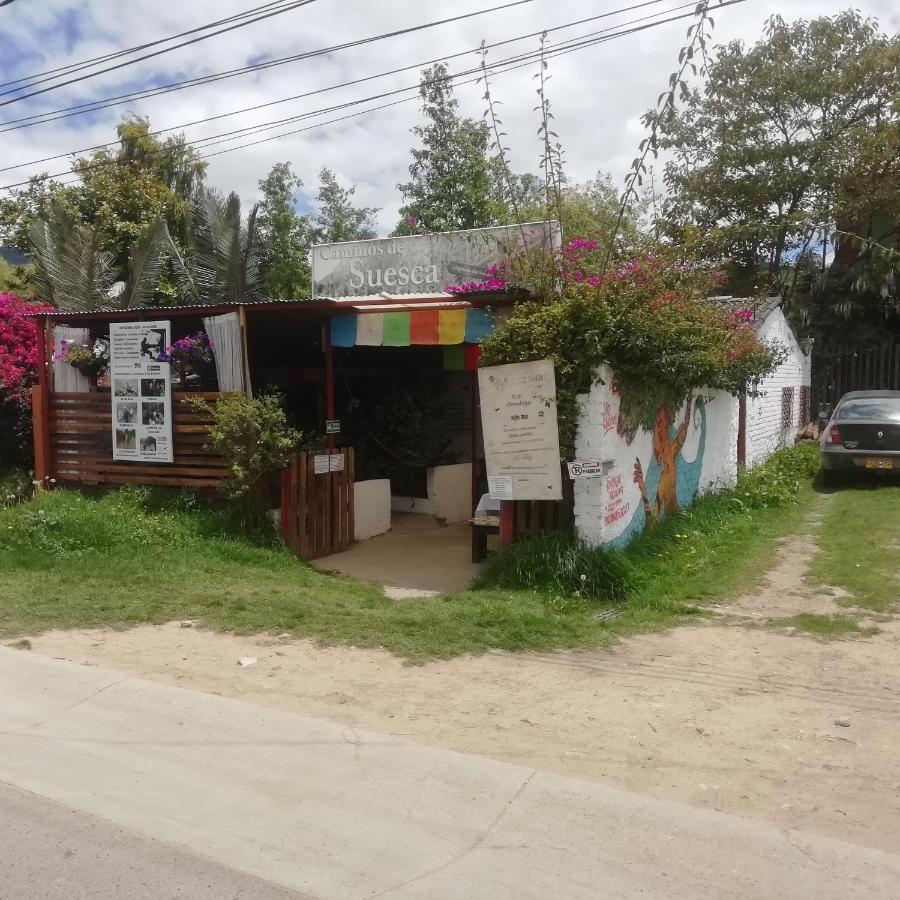 Hotel Hostal Caminos De Suesca Esterno foto