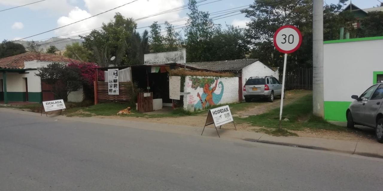 Hotel Hostal Caminos De Suesca Esterno foto
